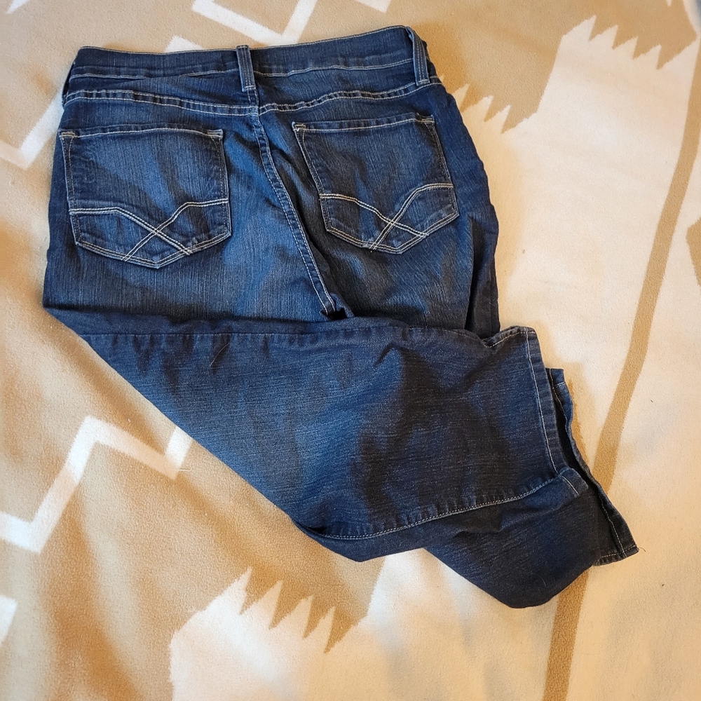 NYDG Cropped Capri Denim Jeans size 8